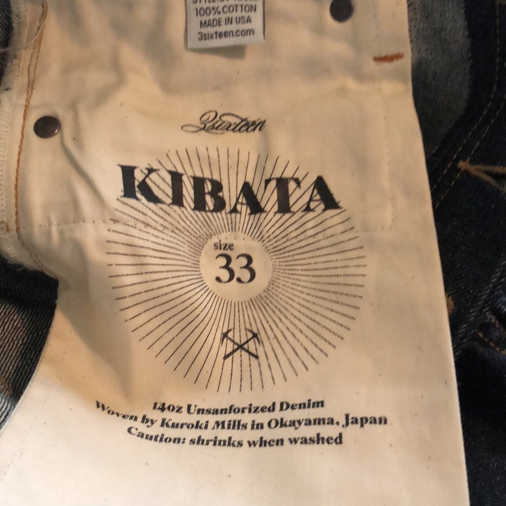 KIBATA Denim 3Sixteen - Picture 6 of 7